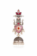Load image into Gallery viewer, Rajvi Jhumka Earrings