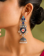 Load image into Gallery viewer, Rajvi Jhumka Earrings