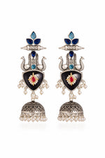 Load image into Gallery viewer, Rajvi Jhumka Earrings