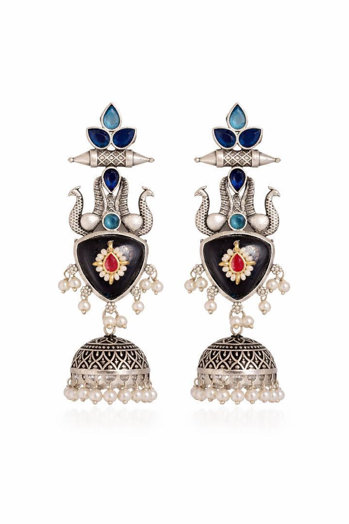 Rajvi Jhumka Earrings