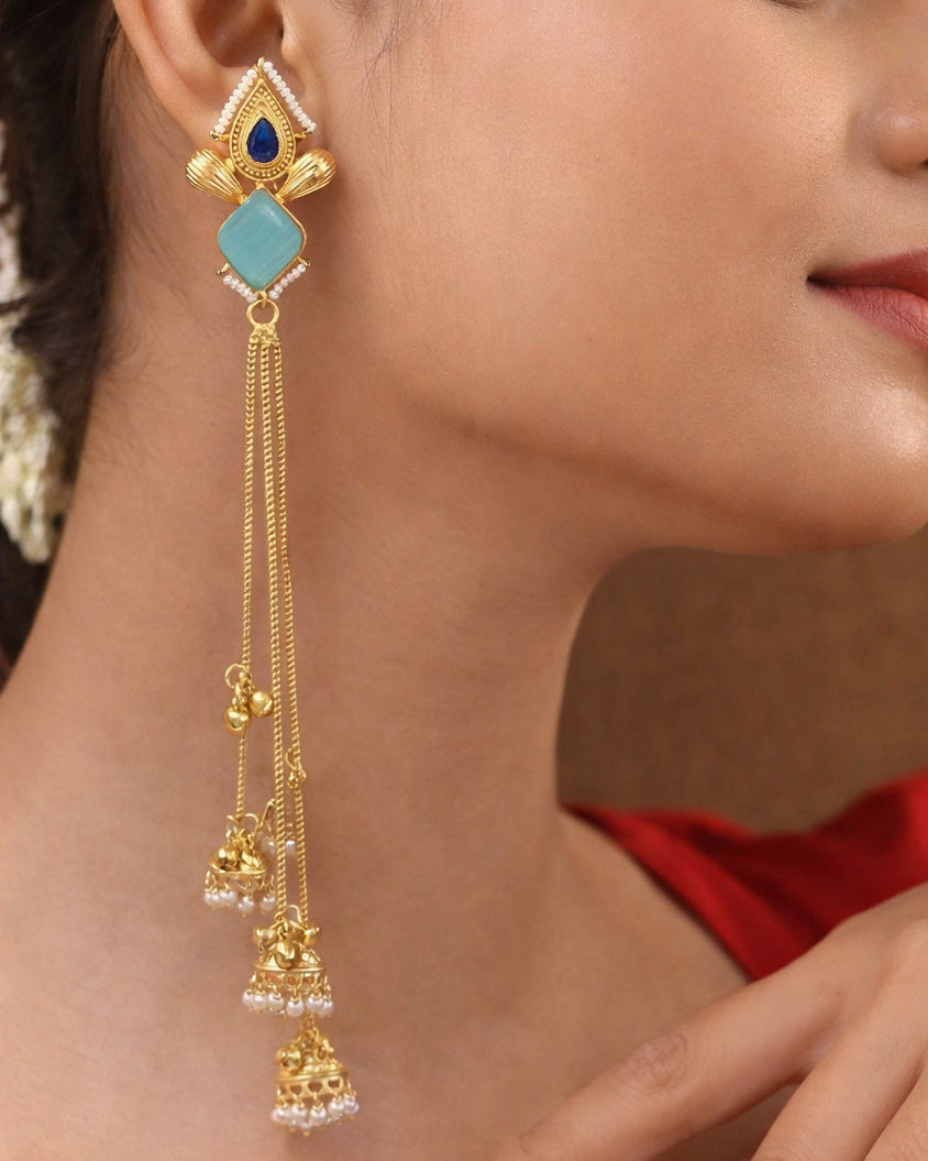 Prisha Kashmiri Earrings