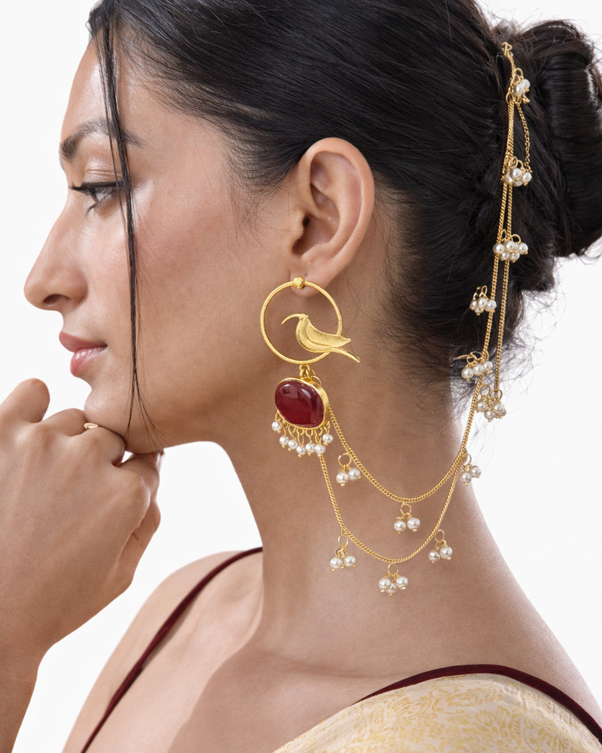 Aarzoo Kashmiri Earrings