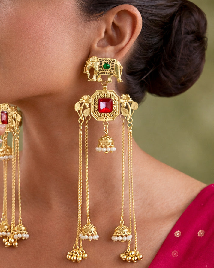 Aarvi Kashmiri Earrings