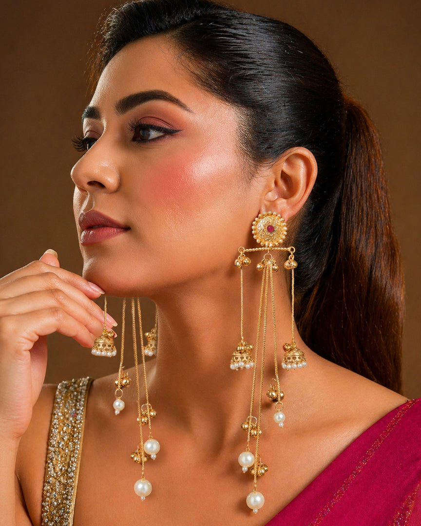 Nishka Kashmiri Earrings