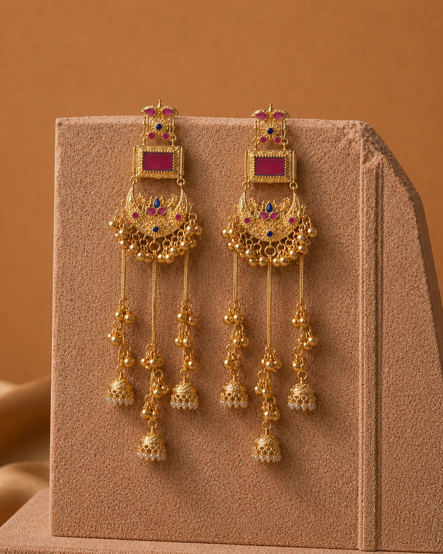 Trushna Kashmiri Earrings