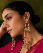 Load image into Gallery viewer, Trushna Kashmiri Earrings