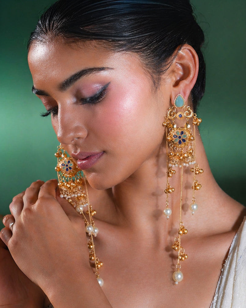 Ruhika Kashmiri Earrings