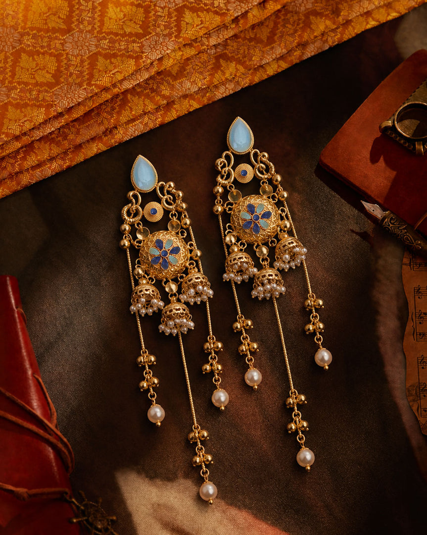 Ruhika Kashmiri Earrings