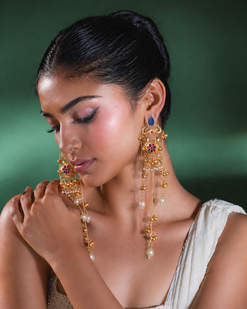 Ruhika Kashmiri Earrings