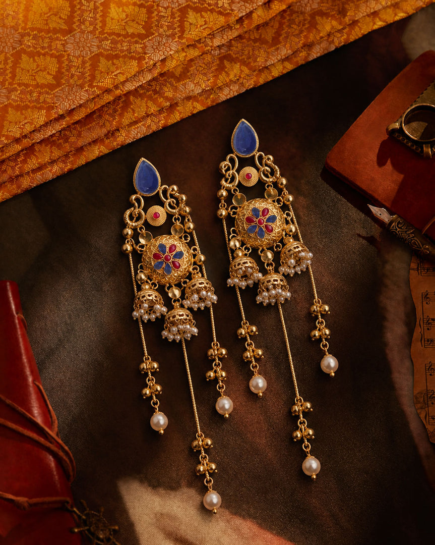 Ruhika Kashmiri Earrings