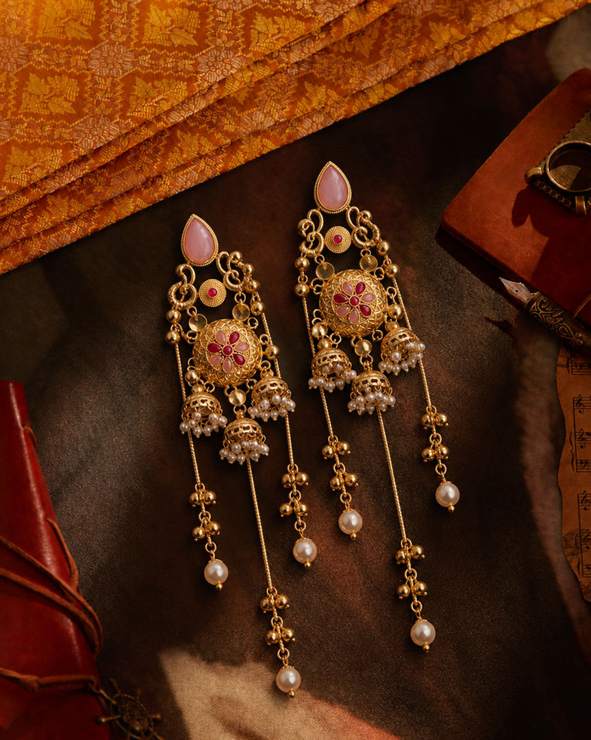 Ruhika Kashmiri Earrings