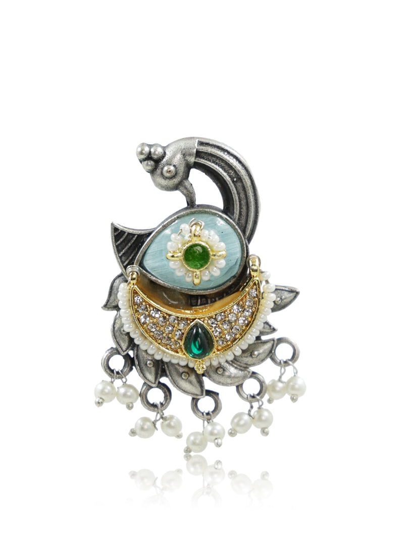 Mohini Dangler Stone Earrings
