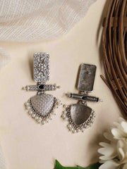 Damini Dangler Stone Earrings