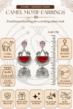 Load image into Gallery viewer, Naira Jhumka Stone Earrings