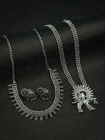 Load image into Gallery viewer, Aarvi Oxidised Jewellery Set Combo