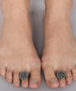 Load image into Gallery viewer, MAHI SILVER OXIDISED JEWELLLERY SET COMBO