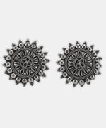 Load image into Gallery viewer, MAHI SILVER OXIDISED JEWELLLERY SET COMBO