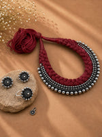 Load image into Gallery viewer, Threaded Necklace Jewellery Set