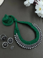 Load image into Gallery viewer, Threaded Necklace Jewellery Set