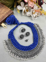 Load image into Gallery viewer, GHUNGROO CHOKER JEWELLERY SET COMBO