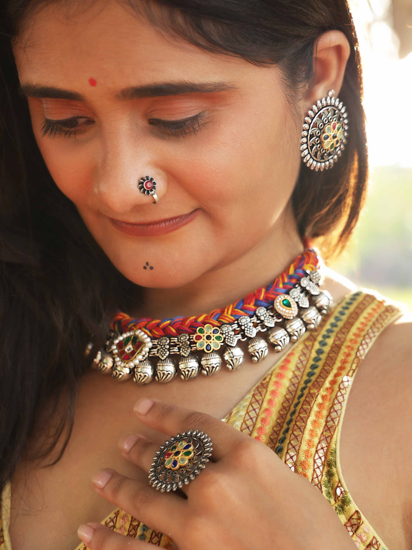 Fusion Threaded Jewellery Set