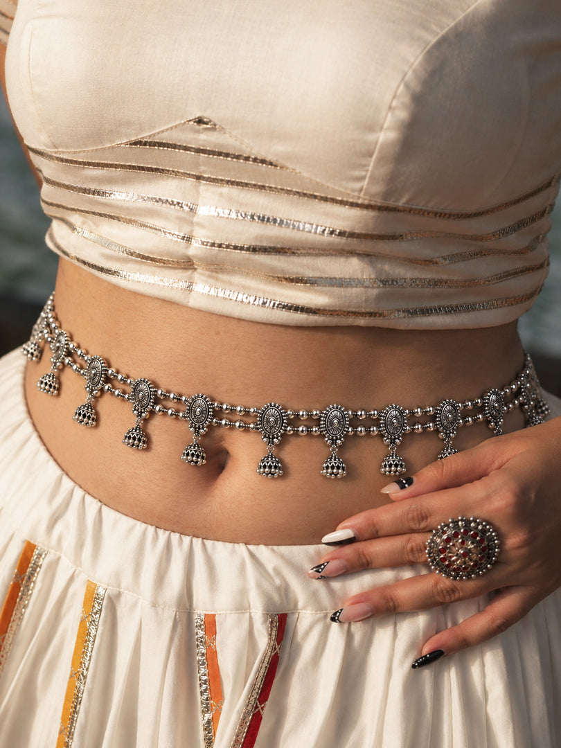 Ishani Oxidised WaistBelt