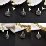 Load image into Gallery viewer, JANKI OXIDISED CLIP ON NOSEPIN COMBO OF 6