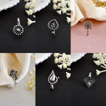 Load image into Gallery viewer, KAVYA OXIDISED CLIP ON NOSEPIN COMBO OF 6