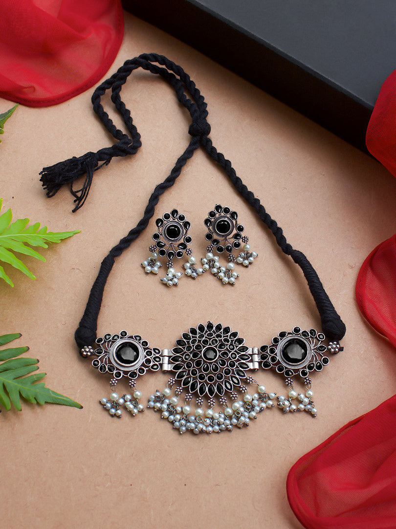 Pia Stone Necklace Set