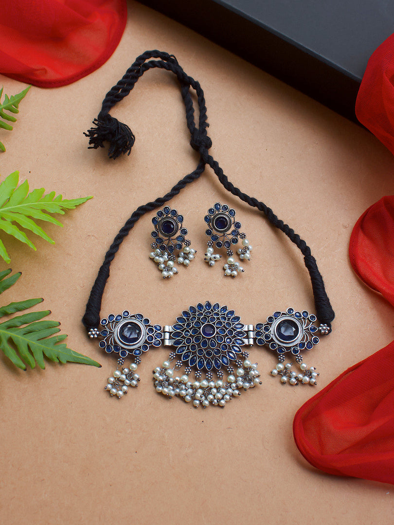 Pia Stone Necklace Set