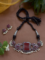 Load image into Gallery viewer, Diana Stone Necklace Set