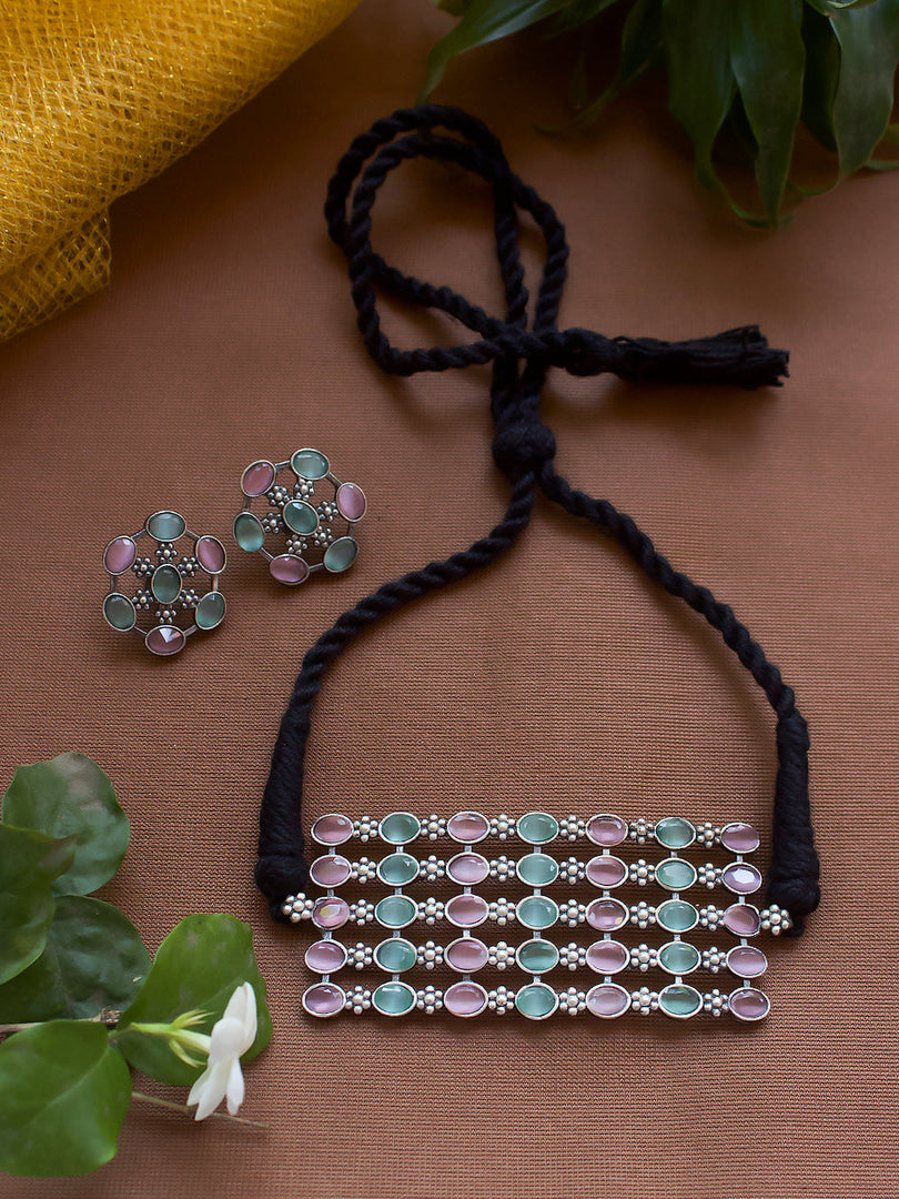 Fiona Stone Necklace Set