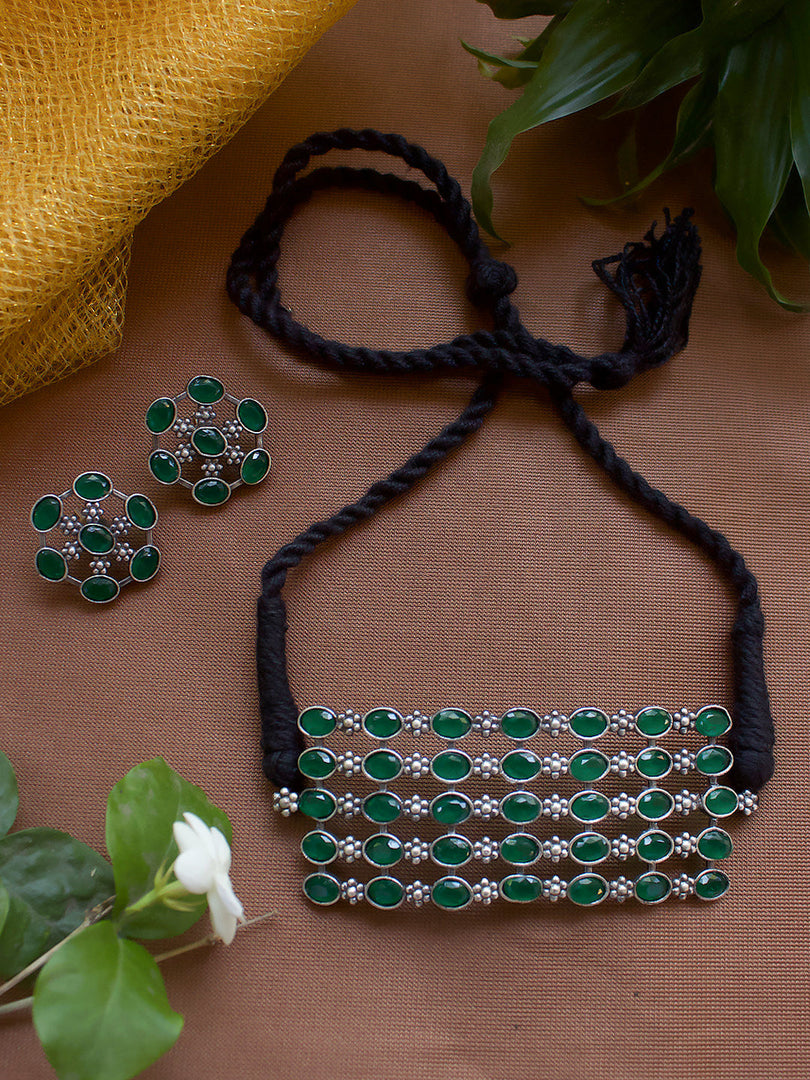 Fiona Stone Necklace Set