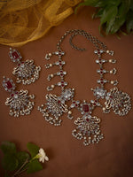 Load image into Gallery viewer, Riya Stone Necklace Set