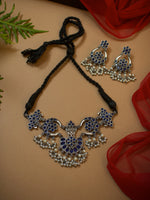 Load image into Gallery viewer, SHIVANYA MONALISA STONE DESIGNER NECKLACE SET