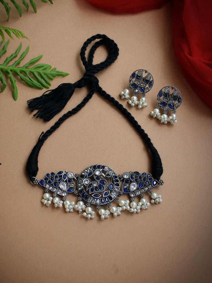 Noor Stone Necklace Set