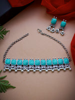 Load image into Gallery viewer, Monica Stone Necklace Set