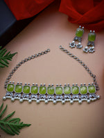 Load image into Gallery viewer, Monica Stone Necklace Set