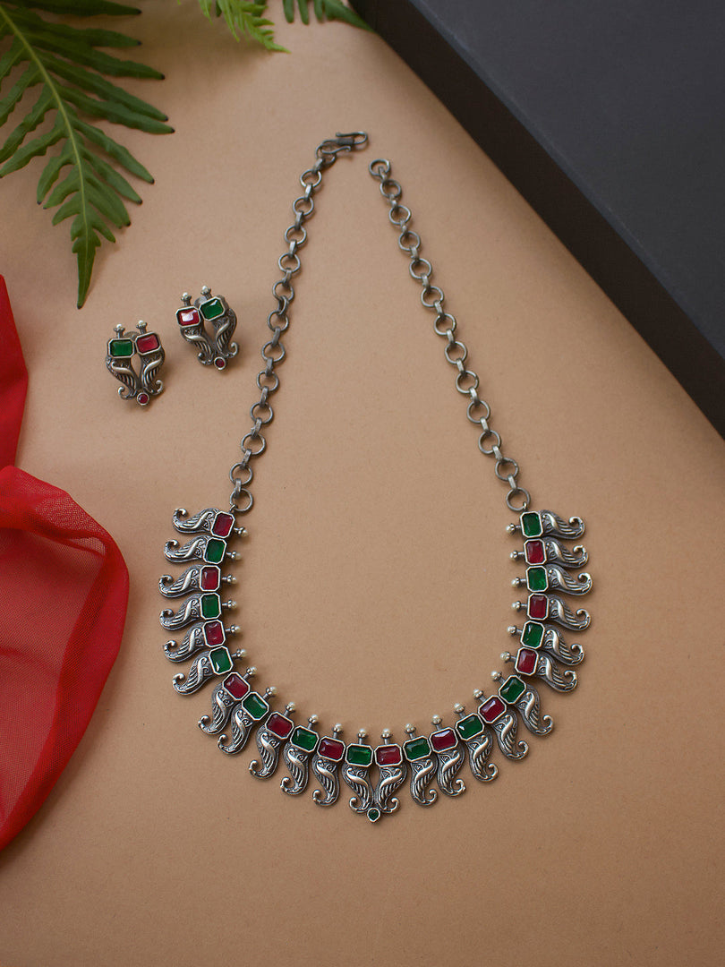 Tia Stone Necklace Set