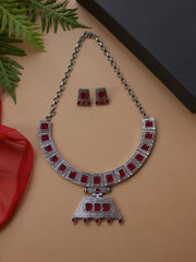 Lio Stone Necklace Set