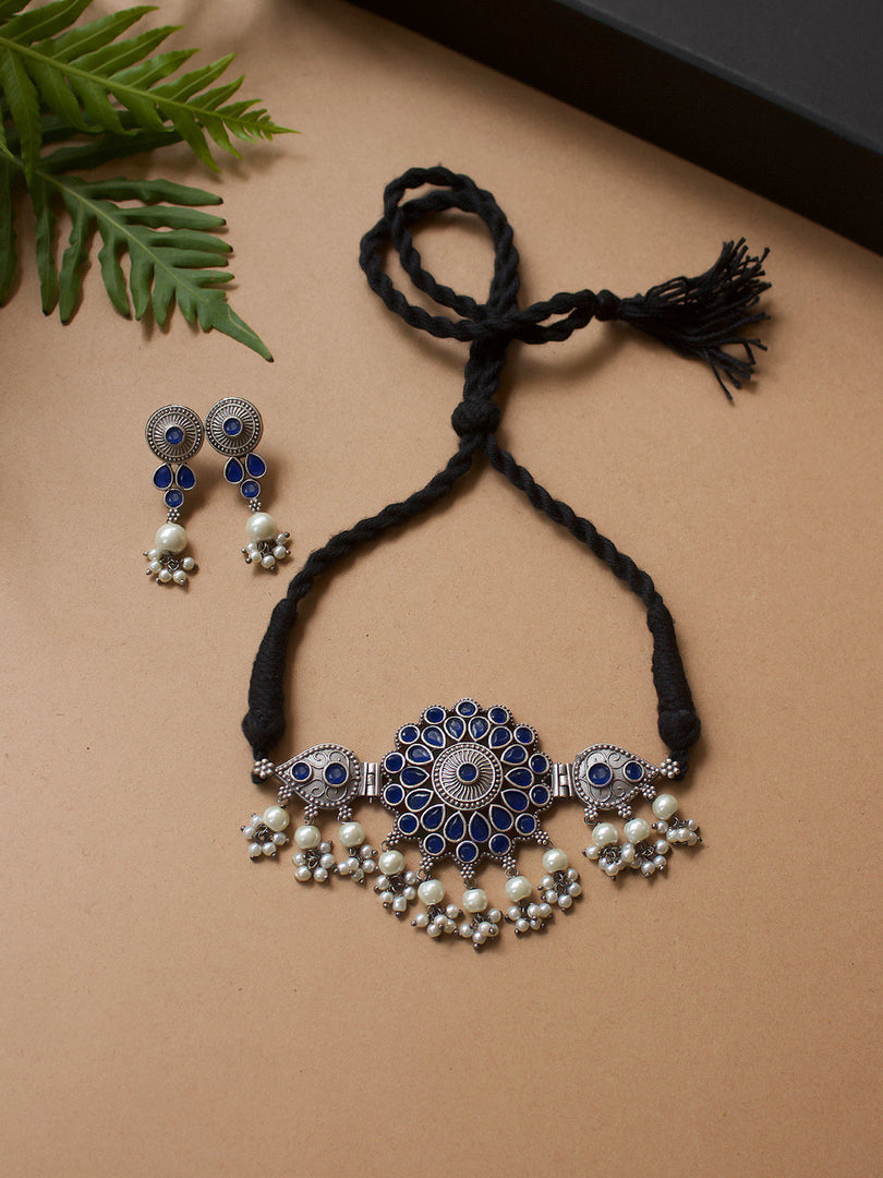 Mira Stone Necklace Set