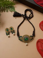 Load image into Gallery viewer, Mahira Stone Necklace Set