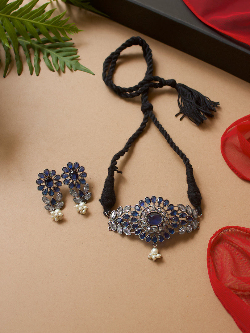 Mahira Stone Necklace Set