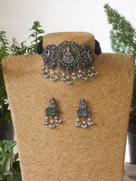 Load image into Gallery viewer, Laxmi Stone Necklace Set
