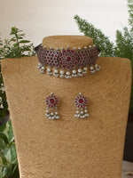 Load image into Gallery viewer, Kriti Stone Necklace Set