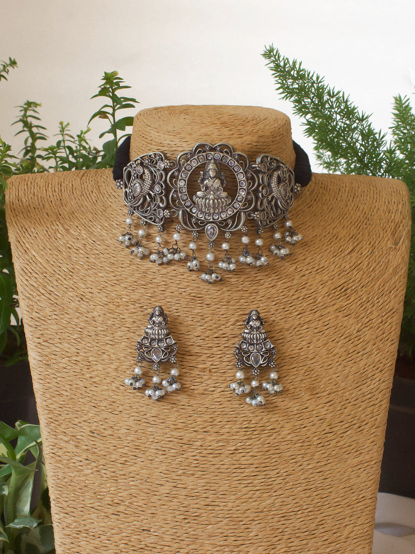 Laxmi Stone Necklace Set