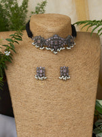 Load image into Gallery viewer, Rose Stone Necklace Set