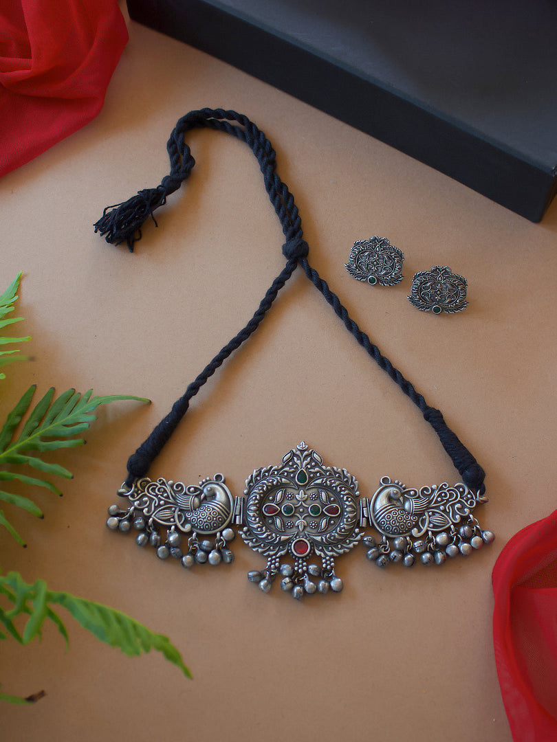 Kesha Stone Necklace Set