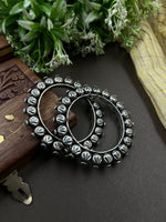 Load image into Gallery viewer, Oxidised Kolapuri Bangles -08