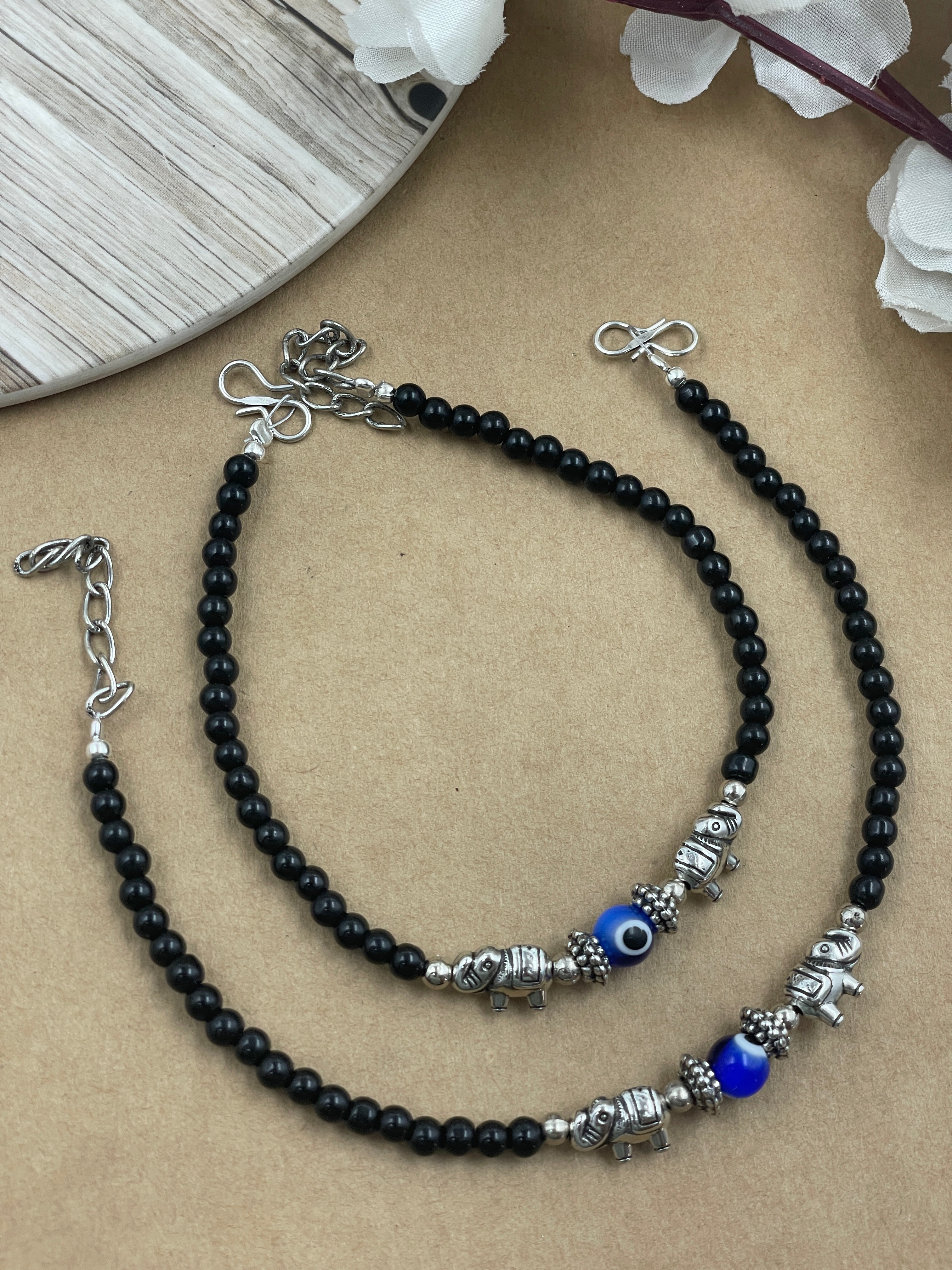 MARYAM DESIGNER SILVER ANKLET